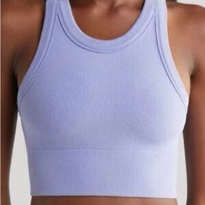 Alo Seamless Delight High Neck Bra Top